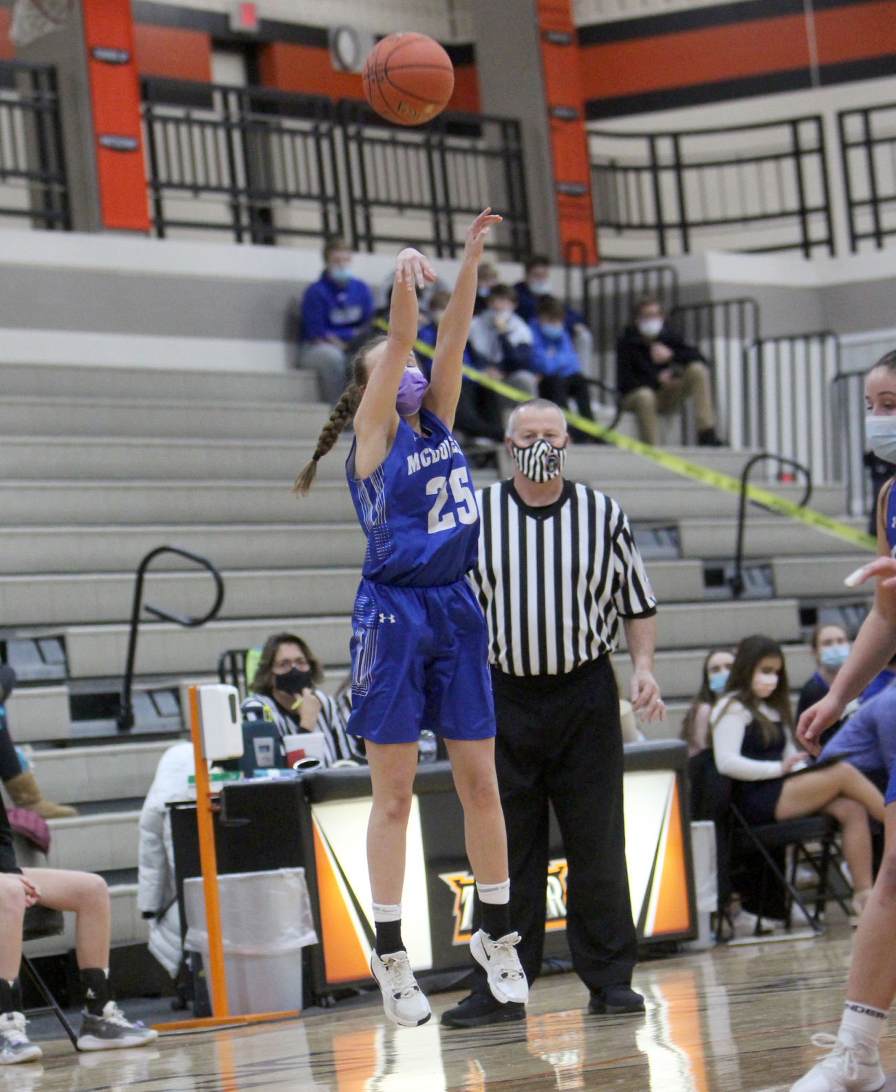 McDonell at Osseo-Fairchild girls basketball 1-11-21